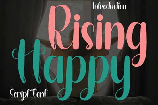 Rising Happy Font